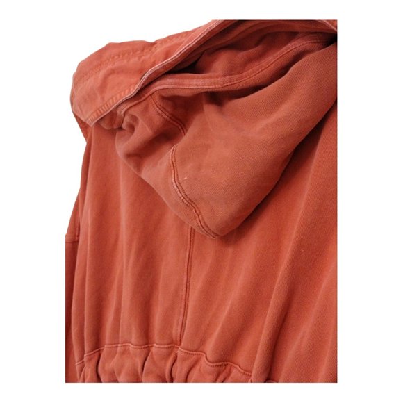Free People Brentwood Cotton Cardigan Orange XS - Picture 9 of 10